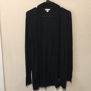 Merona black cardigan